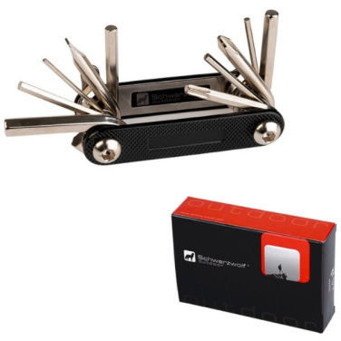 Logotrade reklaamkingituse foto: Jalgratta tööriistakomplekt TIBESTI Schwarzwolf