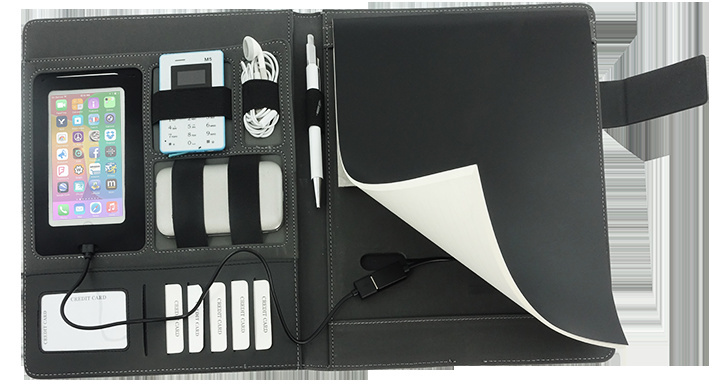 Logo trade reklaamtoote pilt: Akupangaga portfell-mapp