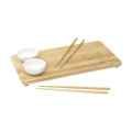 Temaki Bamboo Sushi Tray kinkekomplekt, bambusest