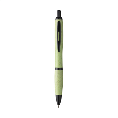 Logo trade reklaamtoote pilt: Athos Wheat-Cycled Pen nisuõlgedest pastakas