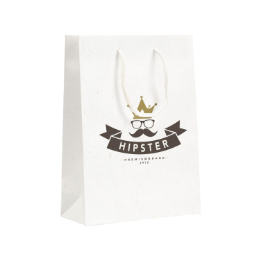Logo trade firmakingituse pilt: Õlgkiududega taaskasutatud Leaf It Bag (180 g/m²) M