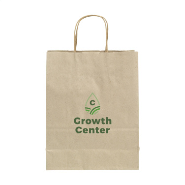 Logo trade reklaamtooted foto: Leaf It Bag taaskasutatud murupaber (90 g/m²) S