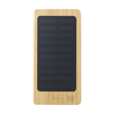 Logo trade reklaamtoote pilt: Solar Powerbank 8000+ juhtmevaba laadija