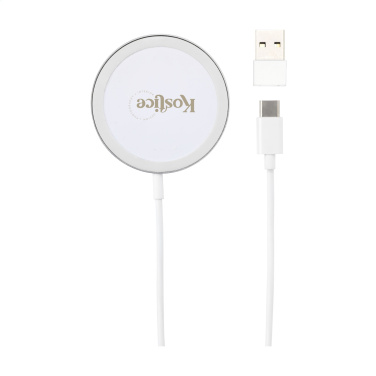 Logotrade ärikingituse foto: Force MagSafe 10 W taaskasutatud juhtmevaba laadija
