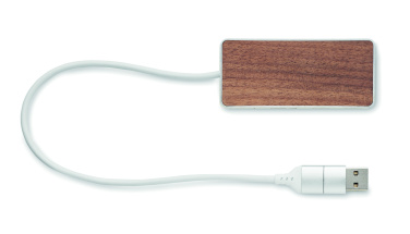 Logo trade firmakingituse pilt: UBAH USB-jaotur 4 porti 27,5 cm