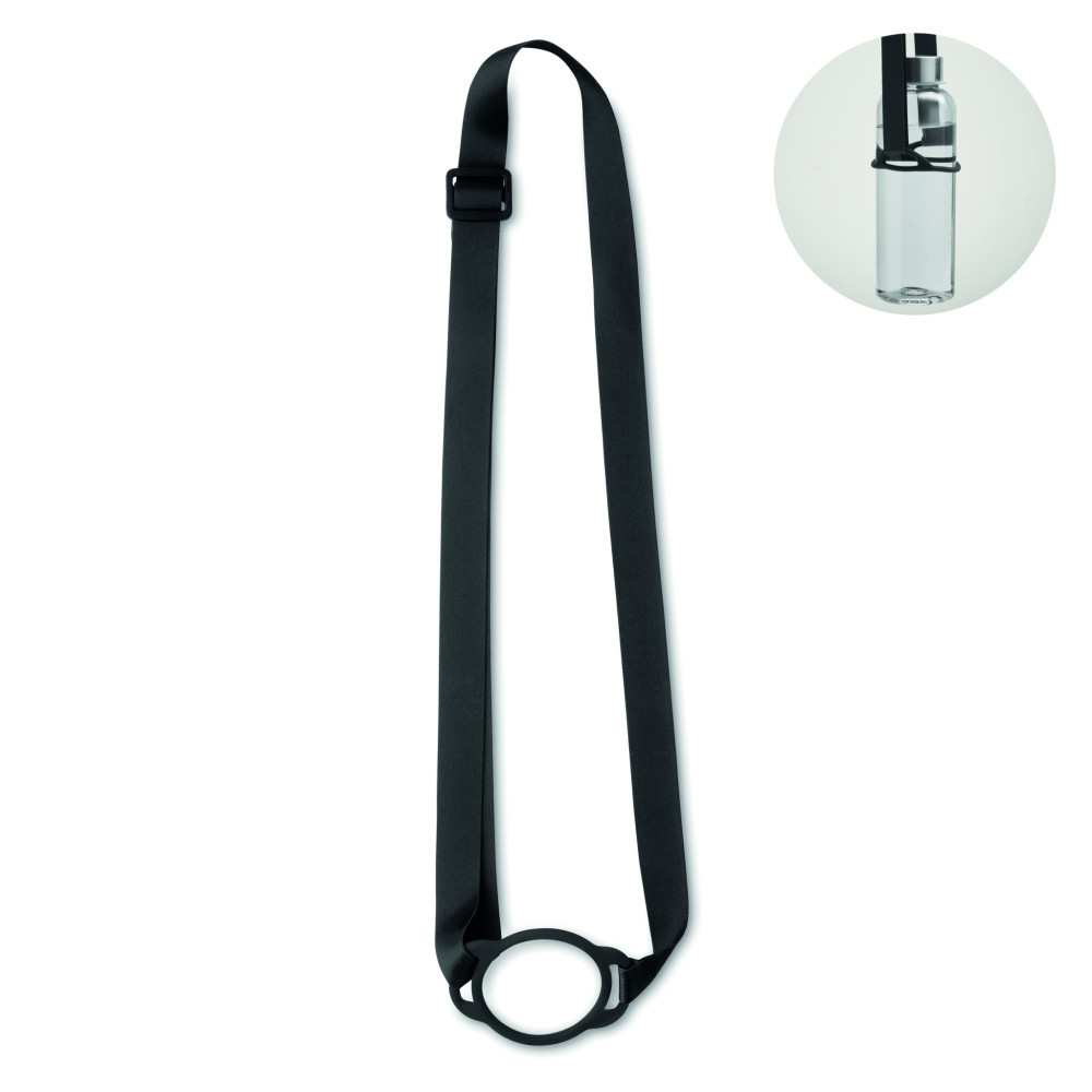 Logotrade firmakingitused pilt: Must pael koos topsihoidjaga 6cm