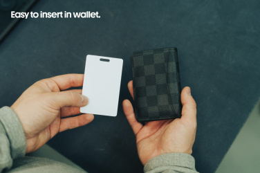 Logotrade meene foto: Findcard RCS taaskasutatud plastist esemete leidja