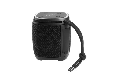Logo trade reklaamtoote pilt: Bluetooth kõlar HERMON Schwarzwolf