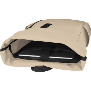 Logo trade reklaamtoote pilt: Byron 15,6" GRS RPET rull-top seljakott 18L