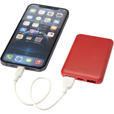 Logo trade reklaamkingituse pilt: Asama 5000 mAh Type-C taaskasutatud plastist akupank
