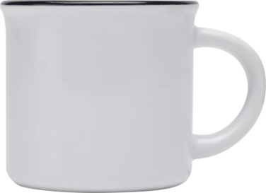 Logotrade reklaamkingi foto: Bari 240 ml keraamiline sublimatsioonikruus valge
