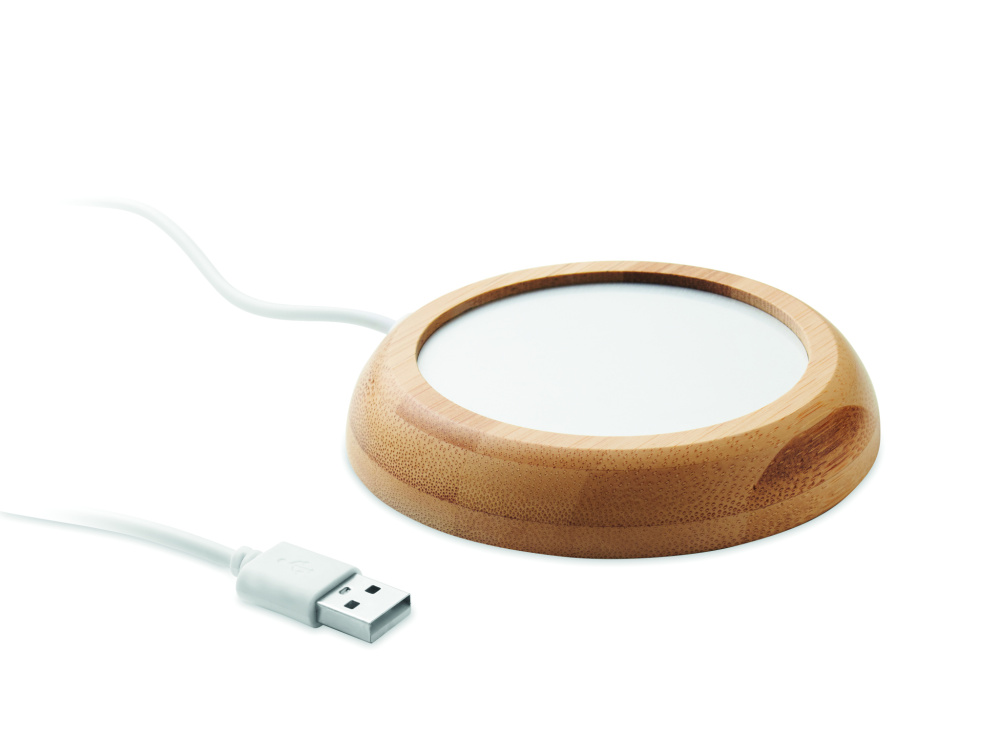 Logo trade reklaamkingi pilt: Bambusest kruusisoojendaja USB-ga MUGLET