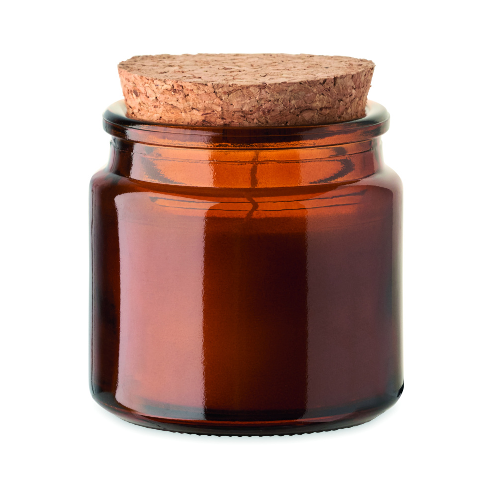 Logotrade firmakingi foto: VALO taimsest vahast küünal 70 gr