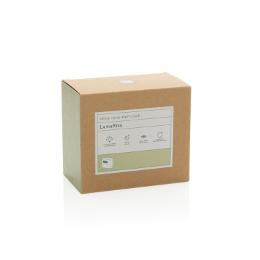 Logo trade reklaamkingituse pilt: LumaRise RCS taaskasutatud plastist valge müraga äratuskell