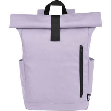Logotrade ärikingi foto: Byron 15,6" GRS RPET rull-top seljakott 18L