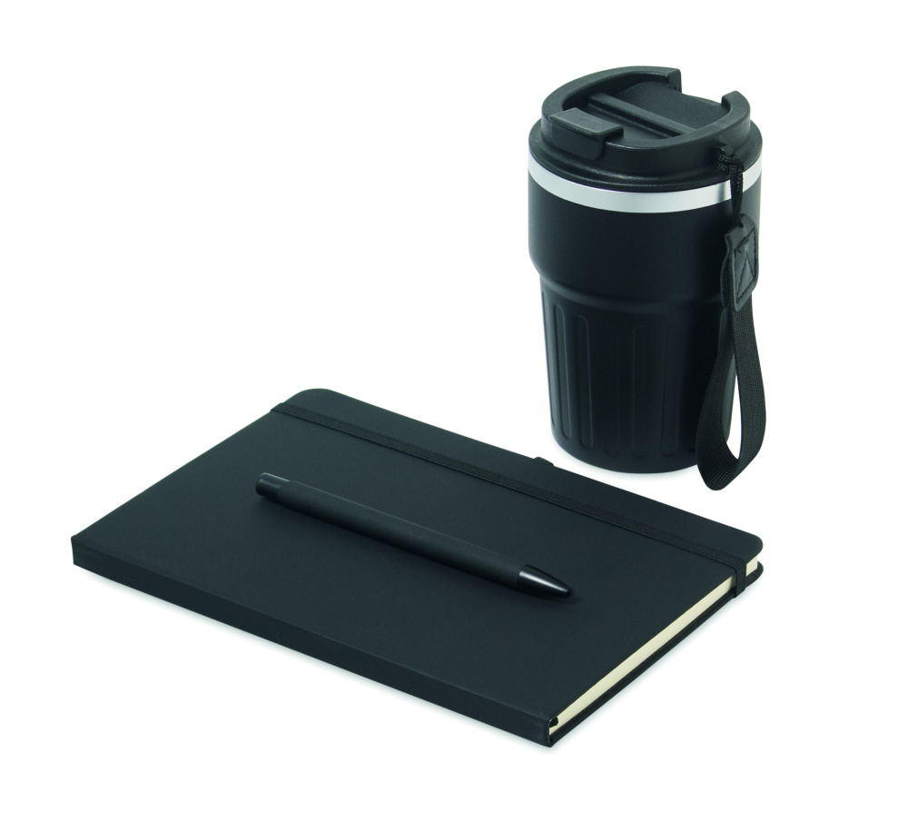 Logotrade firmakingituse foto: ENGAGE 3-osaline kinkekomplekt karbis