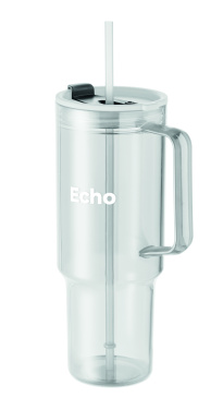 Logotrade reklaamkingi foto: MUGORA RPET-klaasist joogitops 1200ml