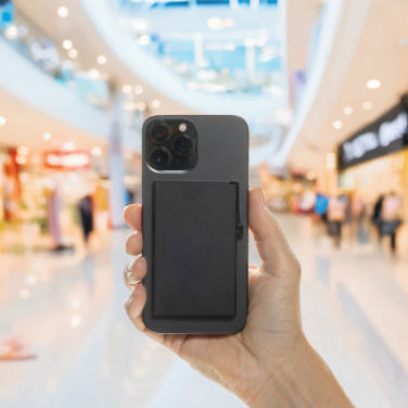 Logotrade meened pilt: Standardne alumiiniumist RFID-magnetiline telefonikaardihoidja