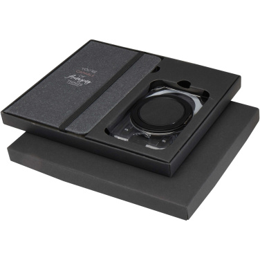 Logo trade meene pilt: Kern A6 kõvakaaneline märkmik ja MagSafe rahakotiga kinkekomplekt