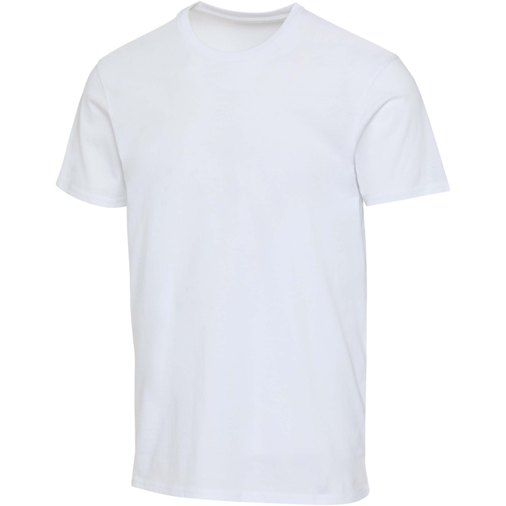 Logotrade firmakingi foto: Azuriidist lühikeste varrukatega unisex orgaaniline T-särk