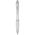 Nash RCS taaskasutatud plastist pastapliiats (sinine tint), Läbipaistev