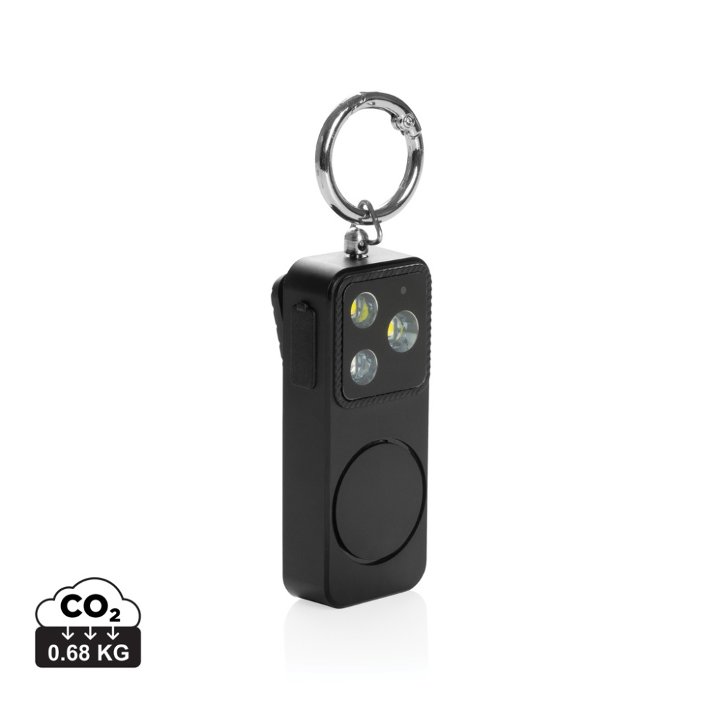 Logo trade reklaamkingituse pilt: GuardBuddy RCS personaalne häireseade USB-C laetav