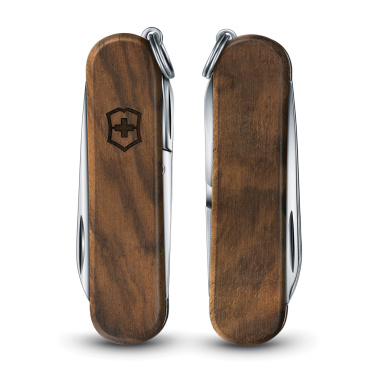 Logo trade ärikingi pilt: VICTORINOX taskunuga Classic SD puidust käepidemega