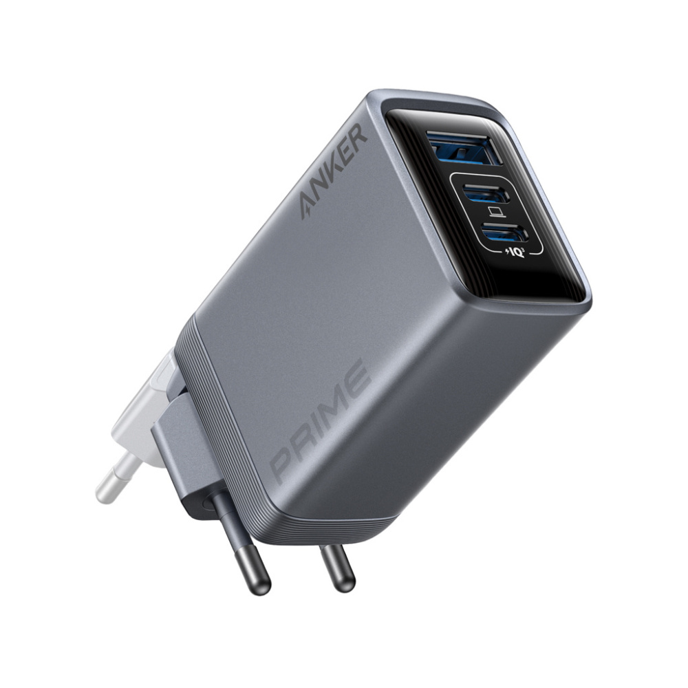 Logotrade reklaamkingituse foto: Anker Prime laadija (100W, 3 porti, GaN)