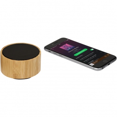 Logotrade liikelahjat kuva: Cosmos Bluetooth® -kaiutin, bambua