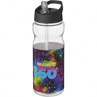 Logotrade liikelahja mainoslahja kuva: H2O Active® Base 650 ml kaatonokkakantinen urheilujuomapullo.