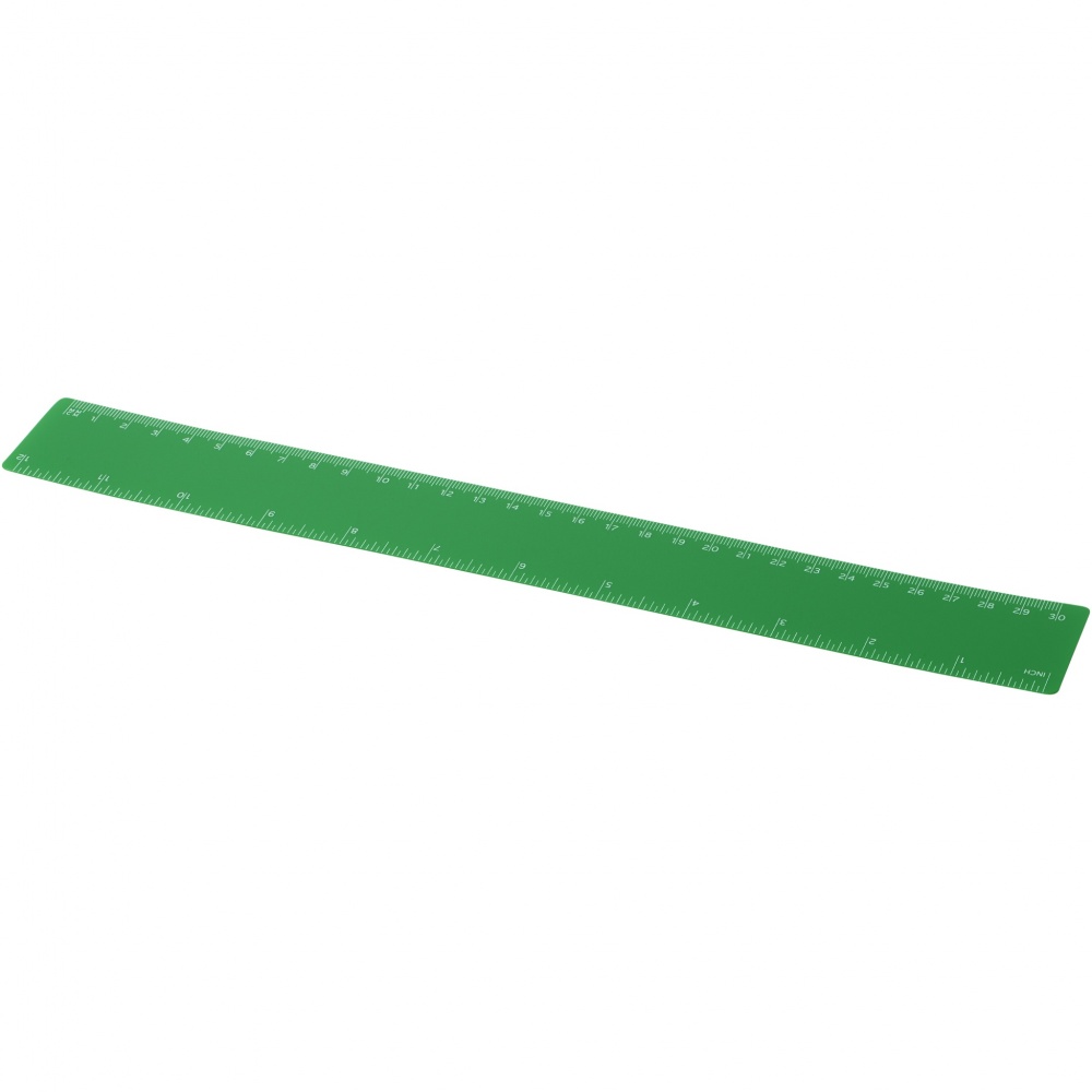 Logo trade liikelahja mainoslahja tuotekuva: Rothko-viivain, 30 cm, muovinen