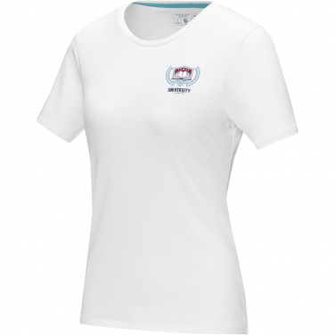 Logotrade mainoslahjat kuva: Balfour short sleeve women's organic t-shirt