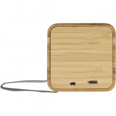 Logo trade liikelahjat tuotekuva: Arcana Bluetooth® -kaiutin, bambua
