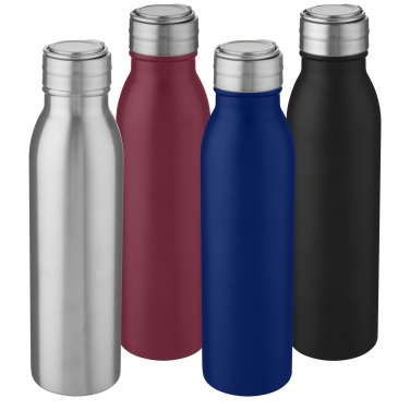 Logo trade liikelahjat mainoslahjat kuva: Harper 700 ml ruostumaton teräspullo metallisilmukalla