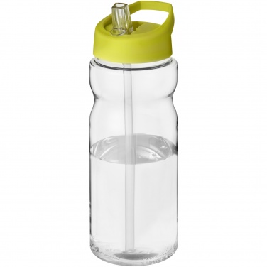 Logotrade mainoslahjat kuva: H2O Active® Base Tritan™ 650 ml urheilujuomapullo nokallisella korkilla