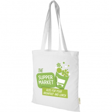 Logotrade mainoslahjat ja liikelahjat tuotekuva: Orissa 140 g/m² organic cotton tote bag 7L