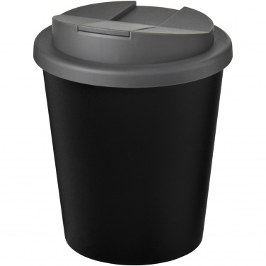 Logotrade liikelahja tuotekuva: Americano® Espresso Eco 250 ml kahvimuki kierrätetystä materiaalista. Läikkymätön kansi.