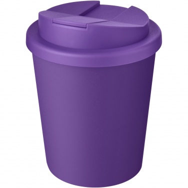Logo trade mainoslahjat tuotekuva: Americano® Espresso Eco 250 ml kahvimuki kierrätetystä materiaalista. Läikkymätön kansi.