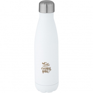 Logo trade liikelahja mainoslahja tuotekuva: Cove 500 ml:n RCS-sertifioidusta kierrätetystä ruostumattomasta teräksestä valmistettu tyhjiöeristetty pullo 