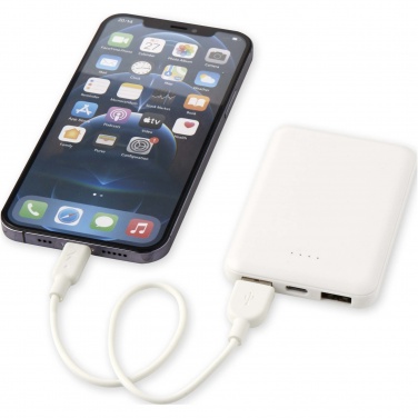 Logo trade liikelahja mainoslahja tuotekuva: Asama 5 000 mAh:n Type-C-varavirtalähde kierrätetystä muovista