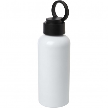 Logo trade liikelahja kuva: Trinity 600 ml:n RCS-sertifioidusta kierrätetystä alumiinista valmistettu vesipullo RPET-kannella