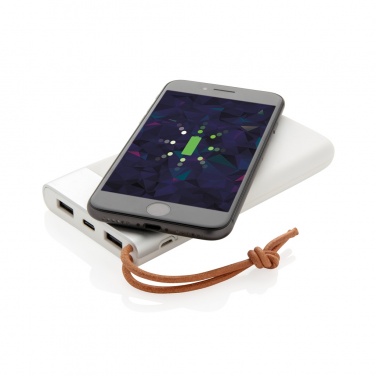 Logo trade mainoslahja kuva: Aria 8000 mAh 5 W:n langaton varavirtalähde