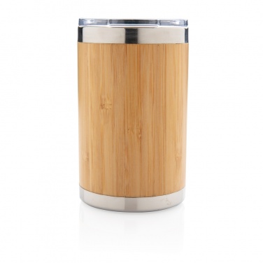 Logo trade mainostuote kuva: Coffee to go -bambutermosmuki