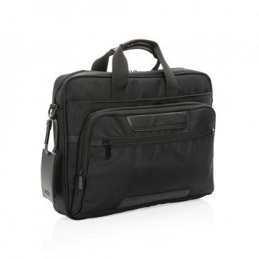 Logo trade mainostuote kuva: Swiss Peak AWARE™ RPET Voyager 15.6" tietokonelaukku