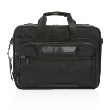 Logo trade liikelahjat mainoslahjat kuva: Swiss Peak AWARE™ RPET Voyager 15.6" tietokonelaukku