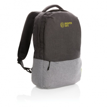 Logotrade liikelahjat kuva: PVC-vapaa Duo color RPET 15,6” RFID -laptopreppu