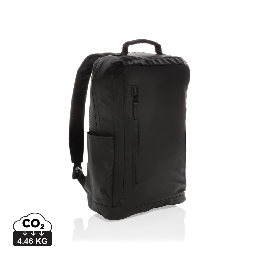 Logo trade liikelahjat mainoslahjat kuva: Musta PVC-vapaa 15,6"" Fashion-laptopreppu