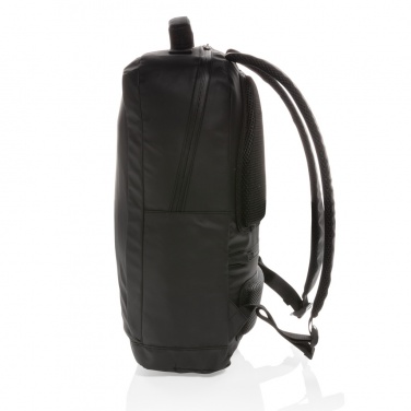 Logotrade liikelahjat kuva: Musta PVC-vapaa 15,6"" Fashion-laptopreppu