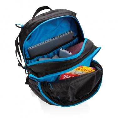 Logotrade mainoslahja tuotekuva: Explorer keskikokoinen retkeilyreppu 26L PVC-vapaa