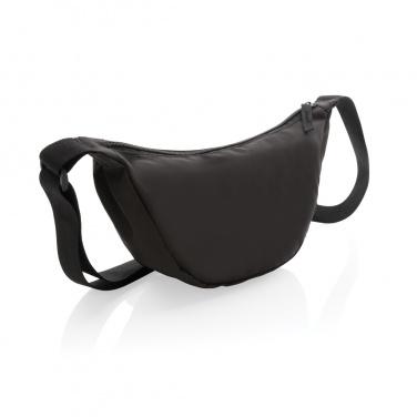 Logotrade mainostuote tuotekuva: Crescent AWARE™ RPET puolikuun muotoinen crossbody -laukku